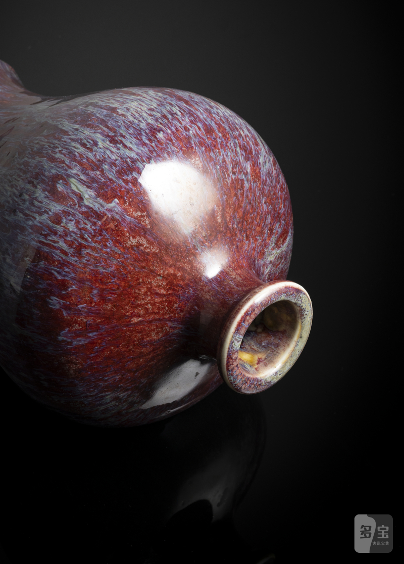 A Flambé-glazed porcelain meiping - 图4
